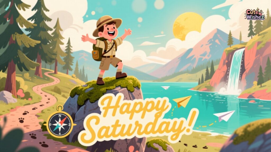 Adventure-Themed Happy Saturday Messages to Share