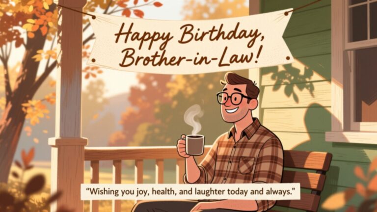 Birthday Wishes for Brother-in-Law