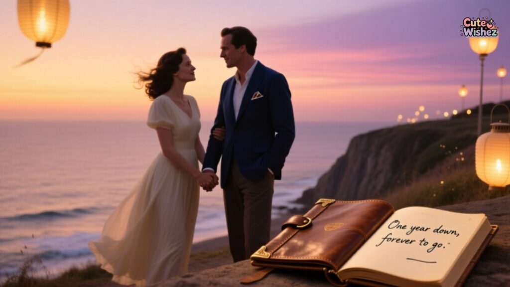 Engagement Anniversary Wishes to Wife After One Year