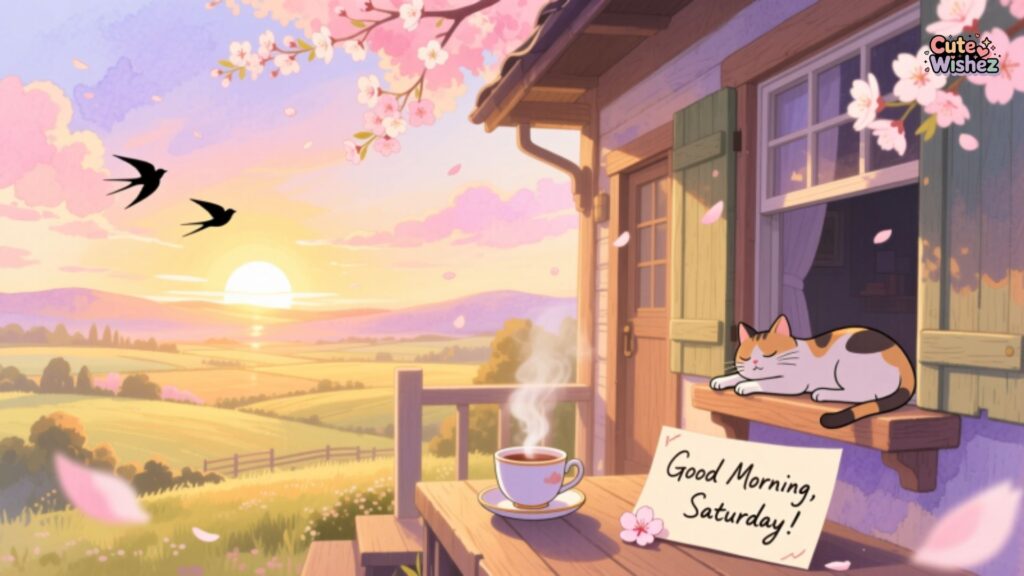 Good Morning Saturday Wishes