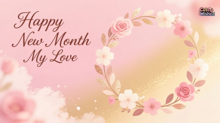 Happy New Month My Love