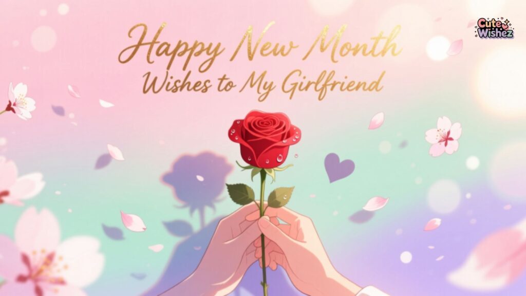 Happy New Month Wishes to My Girlfriend