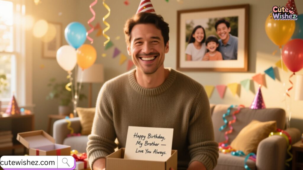 Heart Touching Birthday Wishes for Brother or Brother-in-Law in English