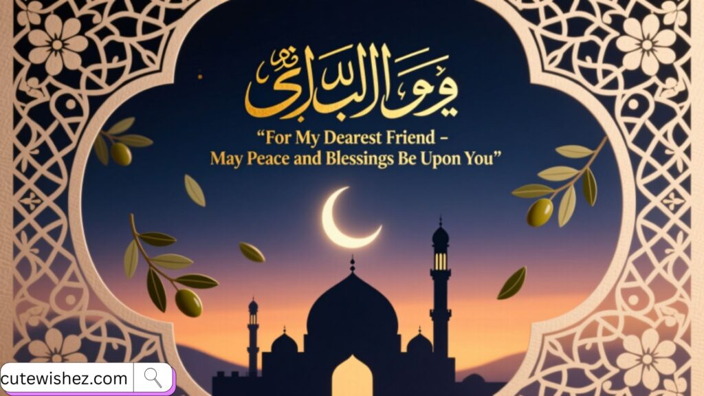 Islamic Wishes for Friends