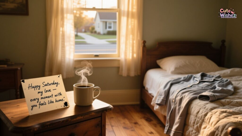 Loving Saturday Morning Greetings for Your Husband