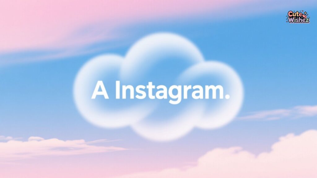 One-word Clouds Captions for Instagram