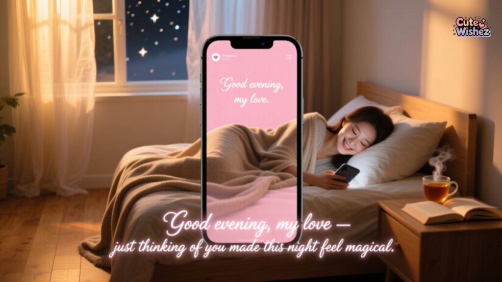 Sweet Good Evening Messages to Make Her Smile