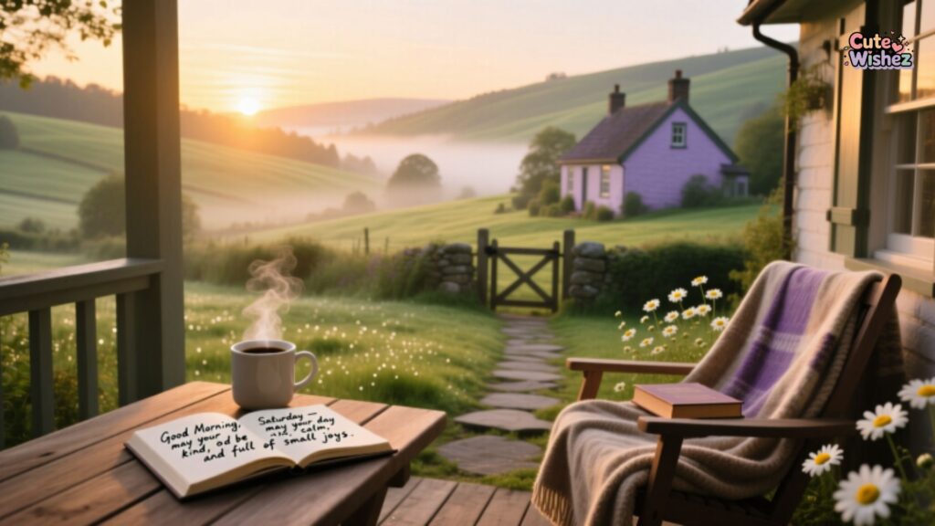 Thoughtful and Heartfelt Good Morning Saturday Wishes