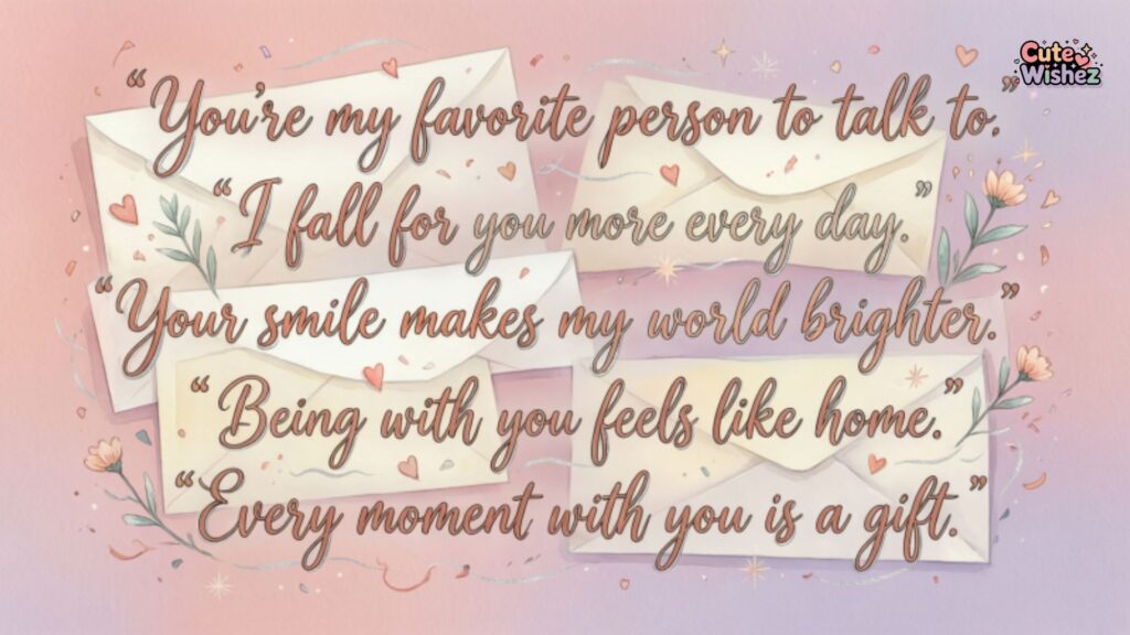 Cute Love Quotes for Him from the Heart