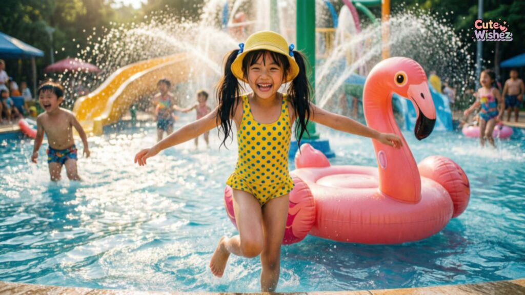 Cute Waterpark Captions for Instagram