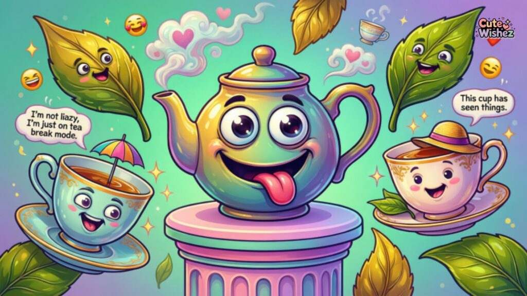 Funny Tea Captions For Instagram
