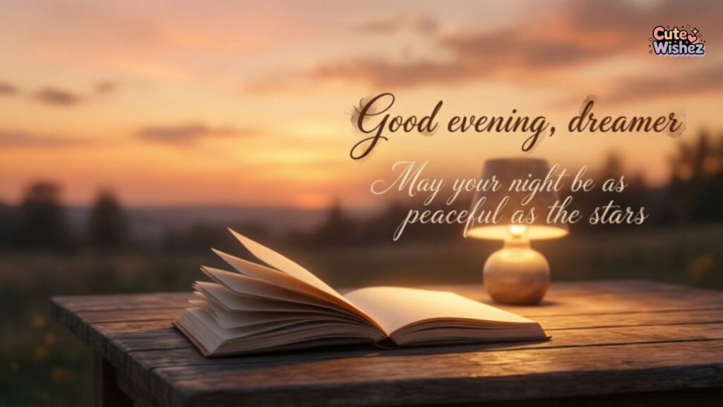 Inspirational Good Evening Quotes