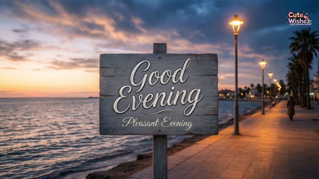 Pleasant Evening Good Evening Quotes