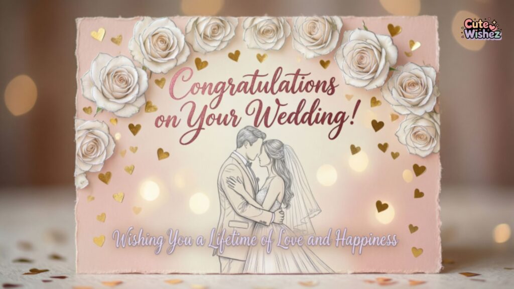 Romantic Congratulations on Wedding Wishes for Couples