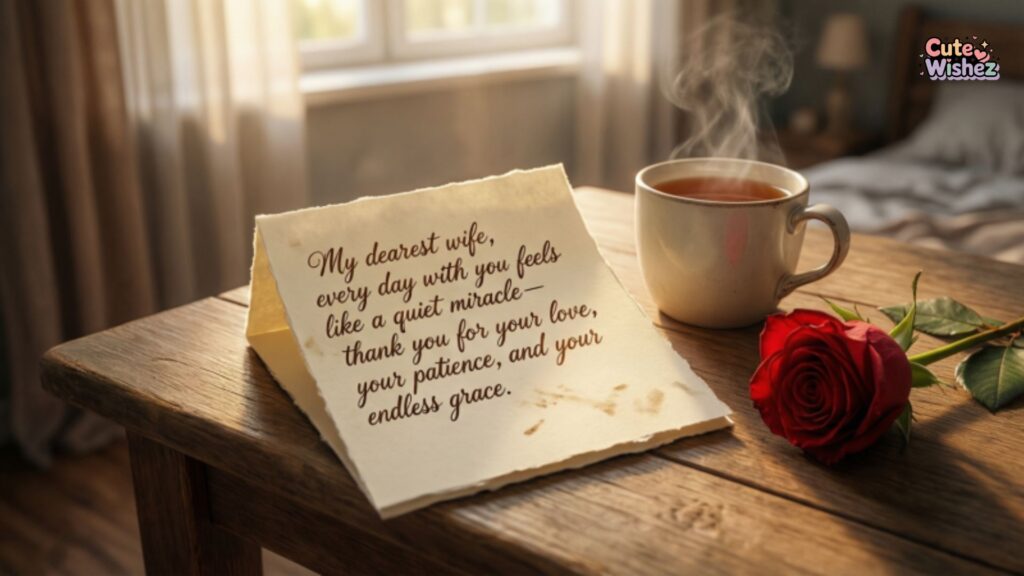 Simple Love Messages for Wife