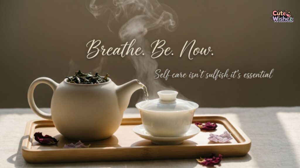 Tea and Self-Care Quotes
