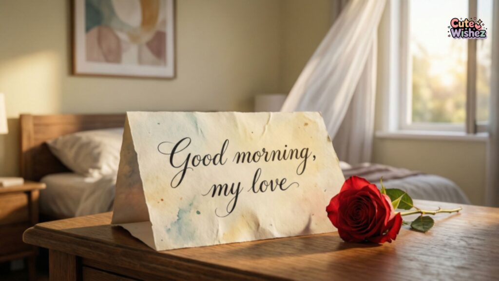 Touching Love Messages for Her to Send in the Morning