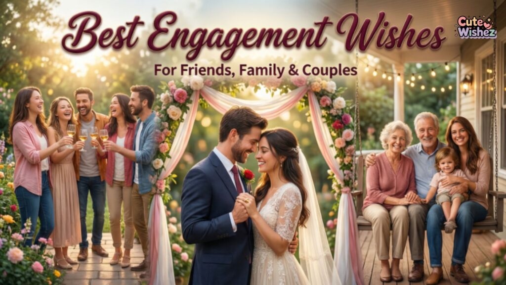 Best Engagement Wishes (for Friends, Family & Couples)