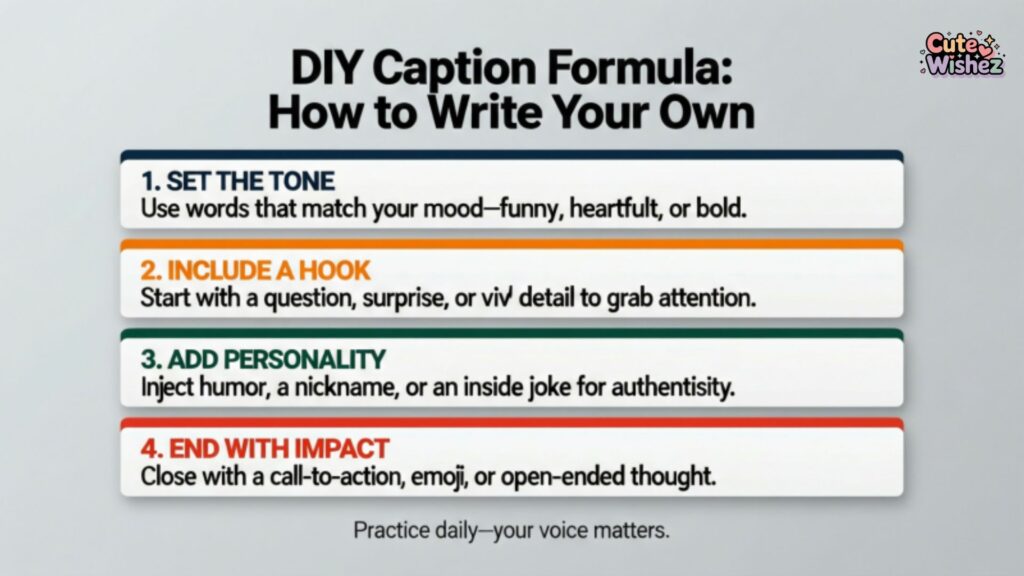 DIY Caption Formula How to Write Your Own