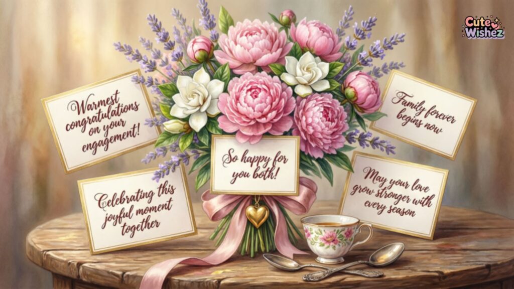 Elegant Congratulations on Your Engagement Messages for Family