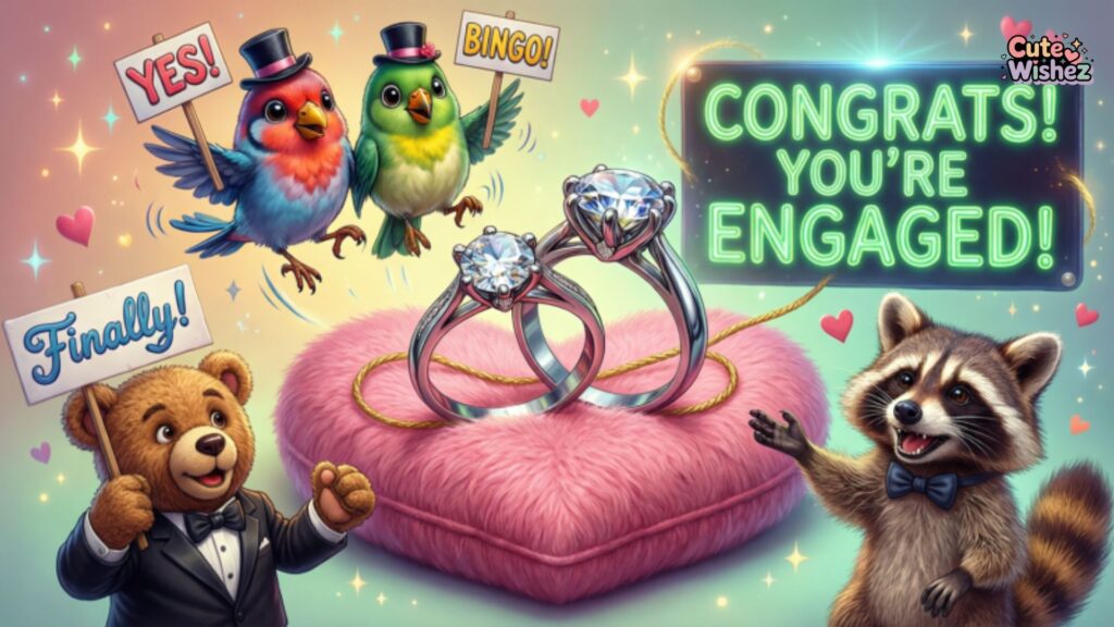 Funny Congratulations on Your Engagement Ideas