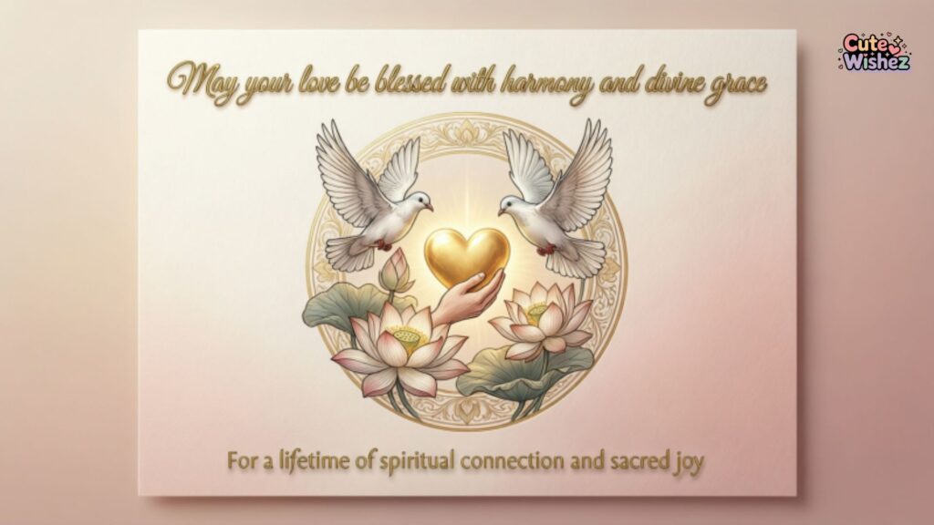 Religious and Spiritual Wishes for Wedding Cards