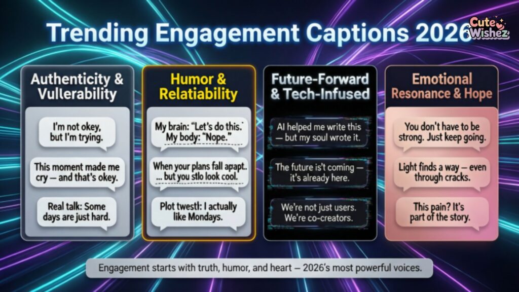 Trending Engagement Captions 2026