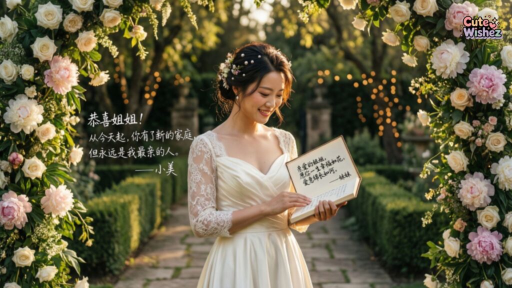 Wedding Messages for Your Sister