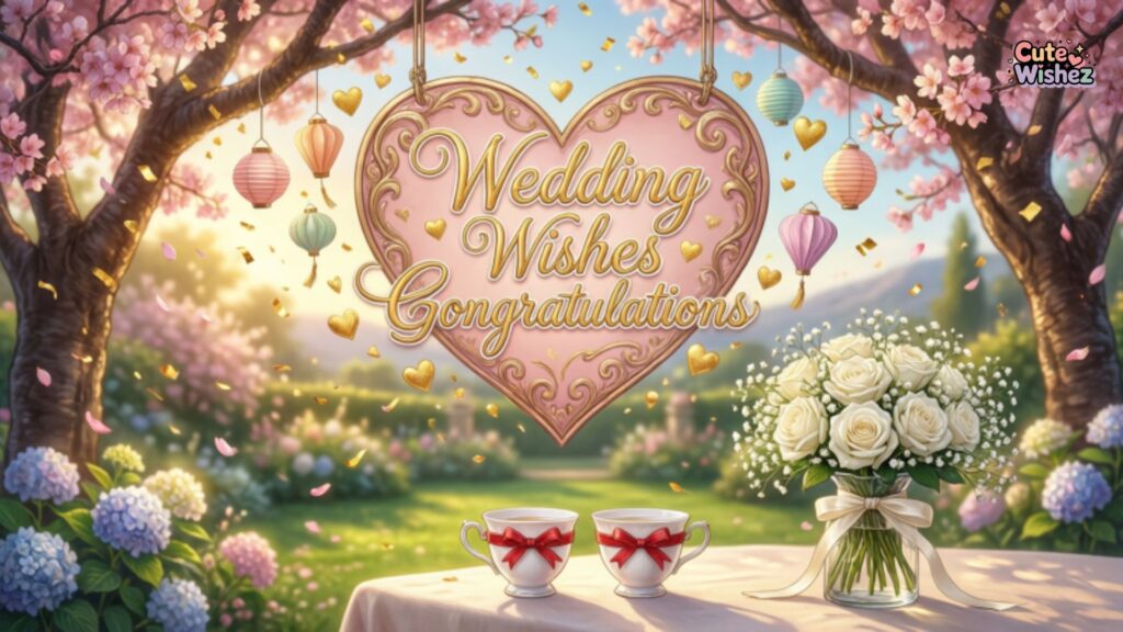 Wedding Wishes Congratulations