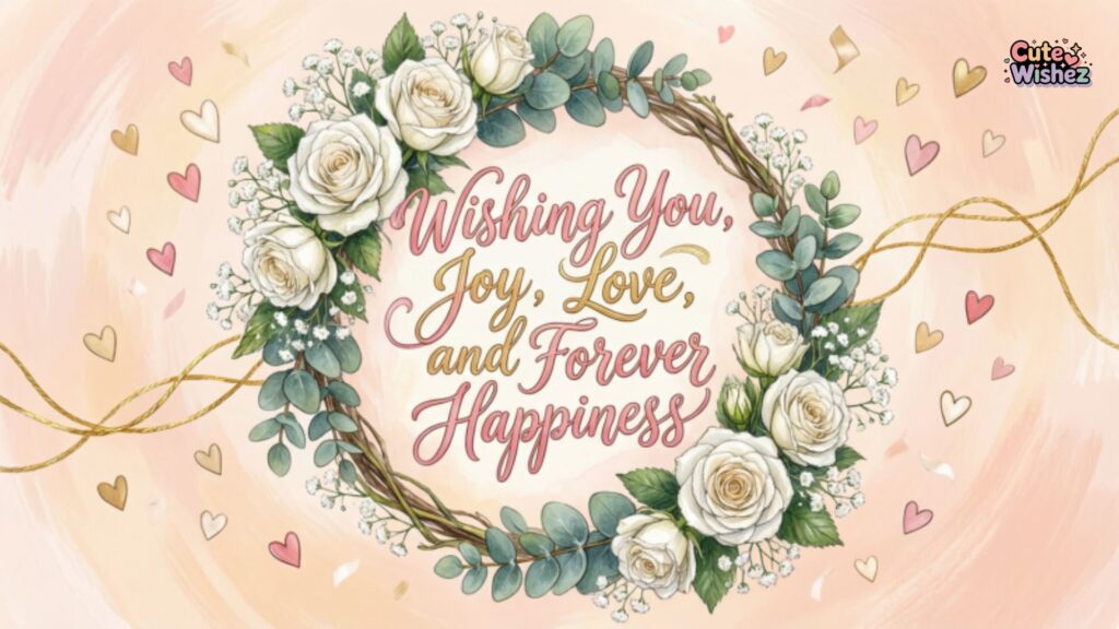 Wedding Wishes in English