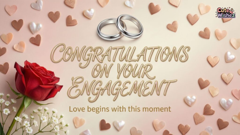 congratulations on your engagement