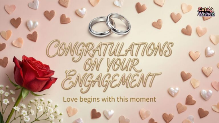 congratulations on your engagement