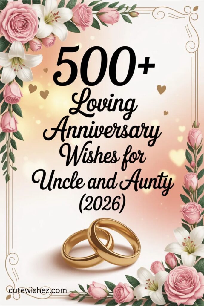 500+ Loving Anniversary Wishes For Uncle And Aunty (2026)