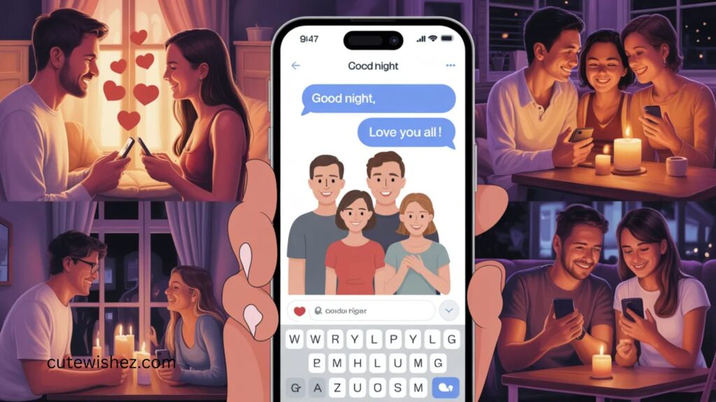 Good Evening Messages Based on Your Relationship