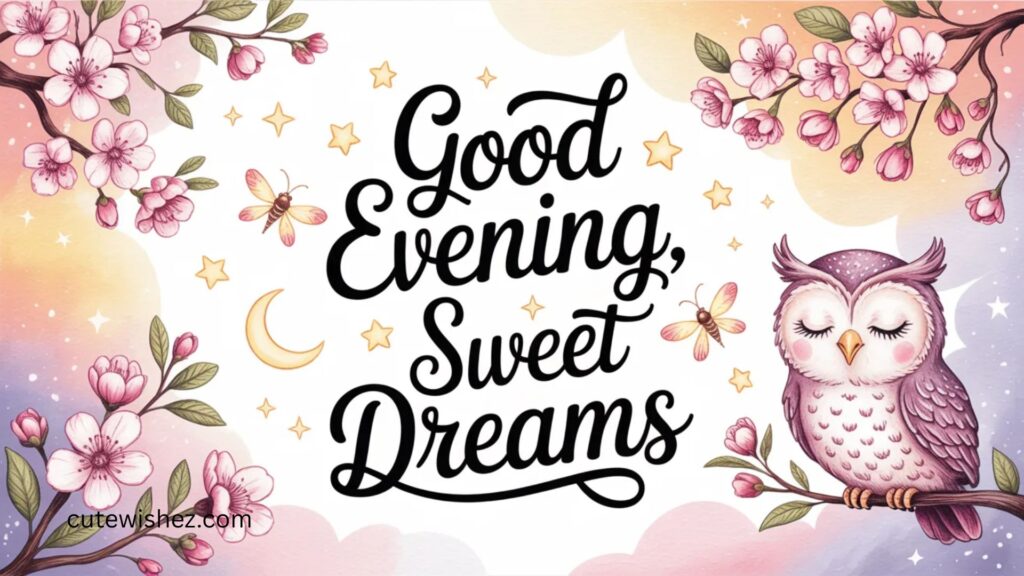Good Evening Messages for Her After a Long Day  