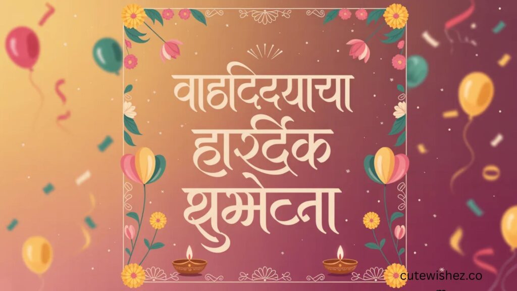 Happy Birthday Wishes Shayari Marathi