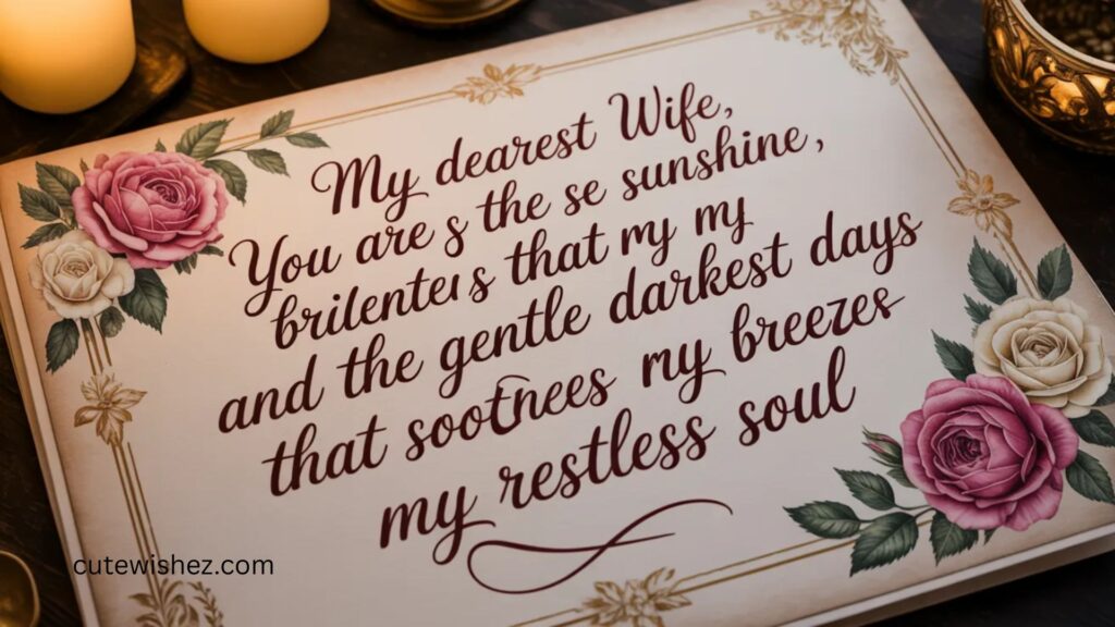 Long Deep Love Messages for My Wife 