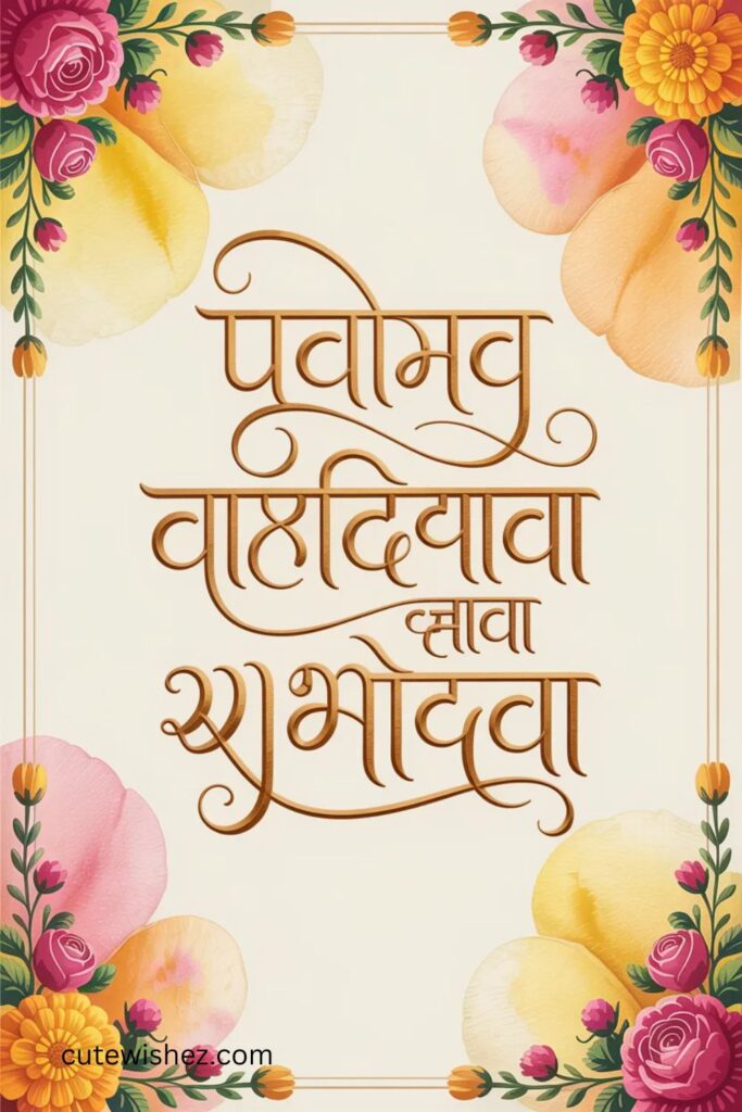 Loving Birthday Wishes in Marathi – प्रेमळ वाढदिवसाच्या शुभेच्छा 