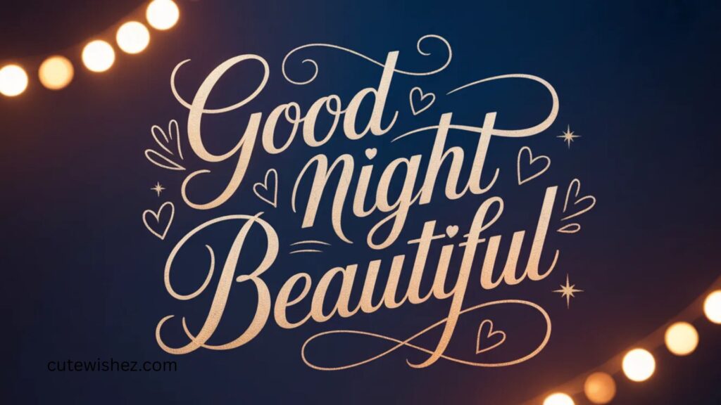 Short and Powerful Sexy Good Night Lines (Cute Version)