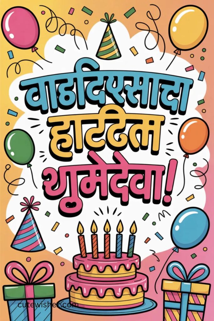 मित्रासाठी विनोदी वाढदिवस शुभेच्छा 