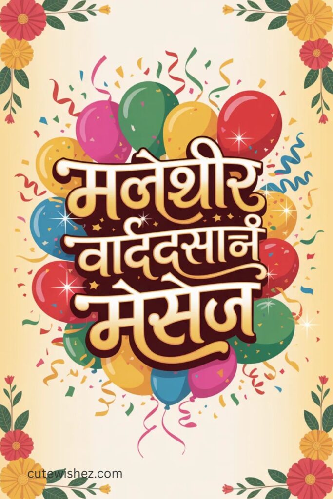 😄 मजेशीर वाढदिवसाचे मेसेज 