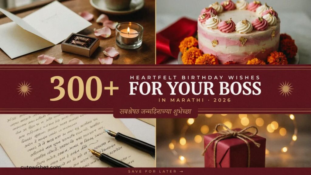 300+ Heartfelt Birthday Wishes for Boss in Marathi In 2026