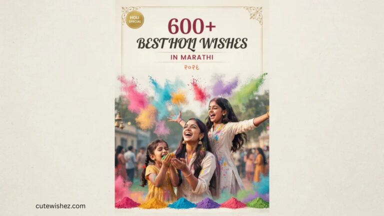 600+ Best Holi Wishes in Marathi (2026)