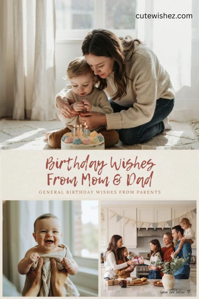 General Birthday Wishes From Parents