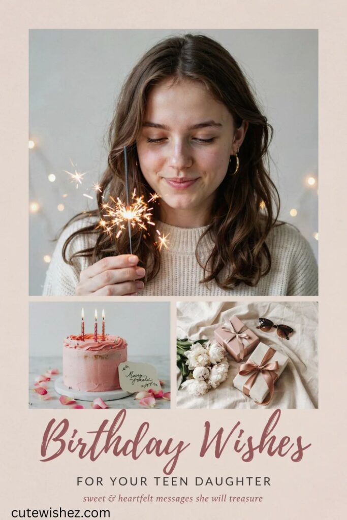 Birthday Wishes For Teen Daughter