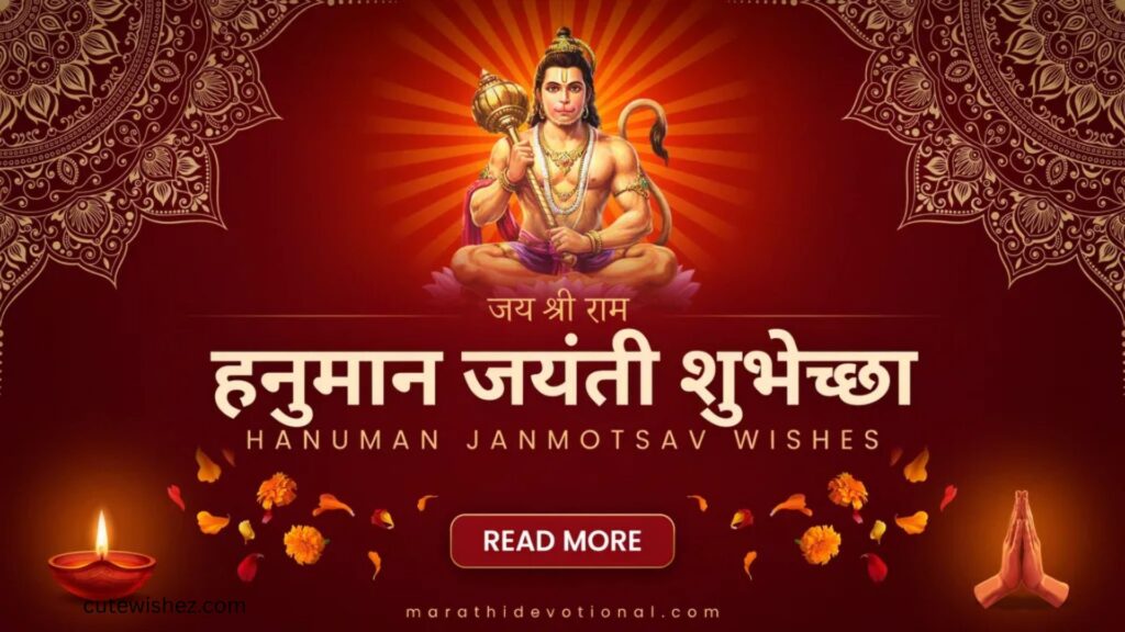 Hanuman Janmotsav Wishes in Marathi हनुमान जयंती शुभेच्छा