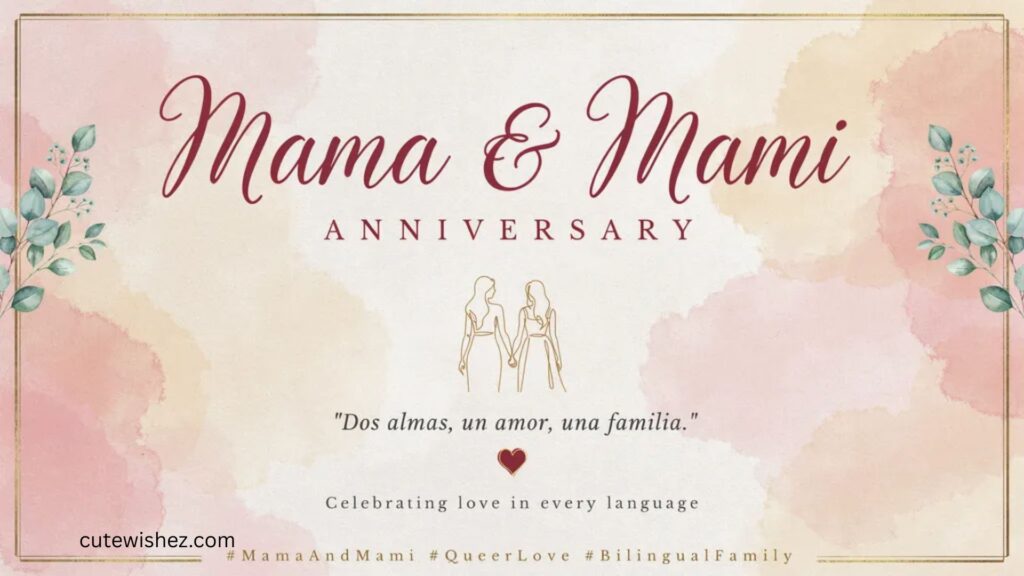 Instagram Captions for Mama and Mami Anniversary