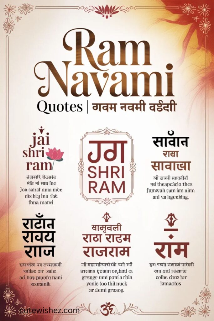 Ram Navami Quotes राम नवमी कोट्स