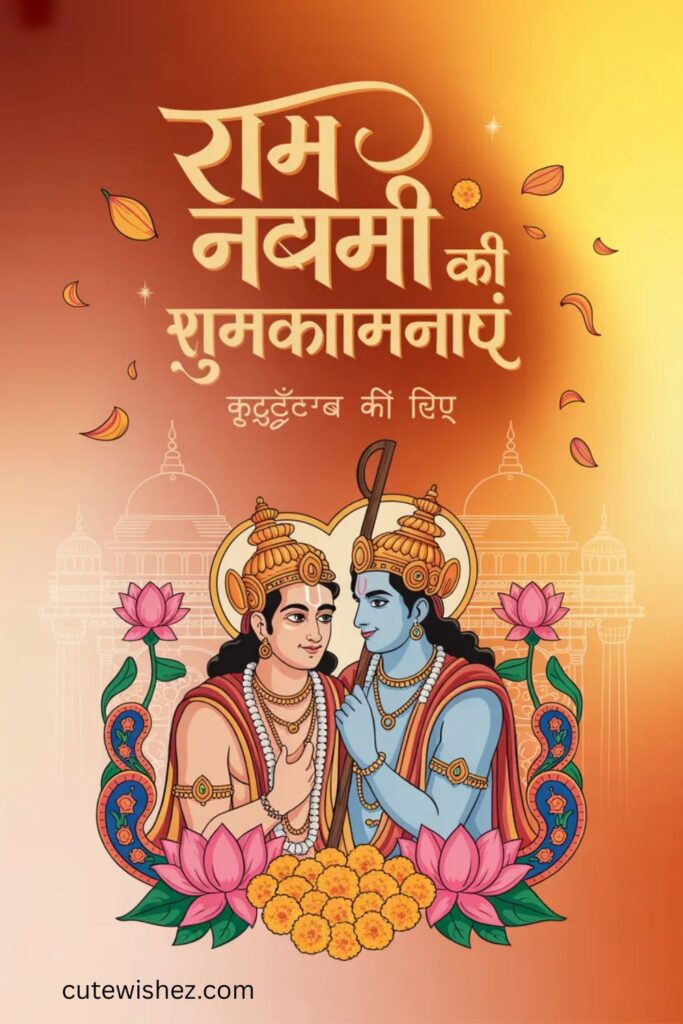 कुटुंबासाठी राम नवमी शुभेच्छा