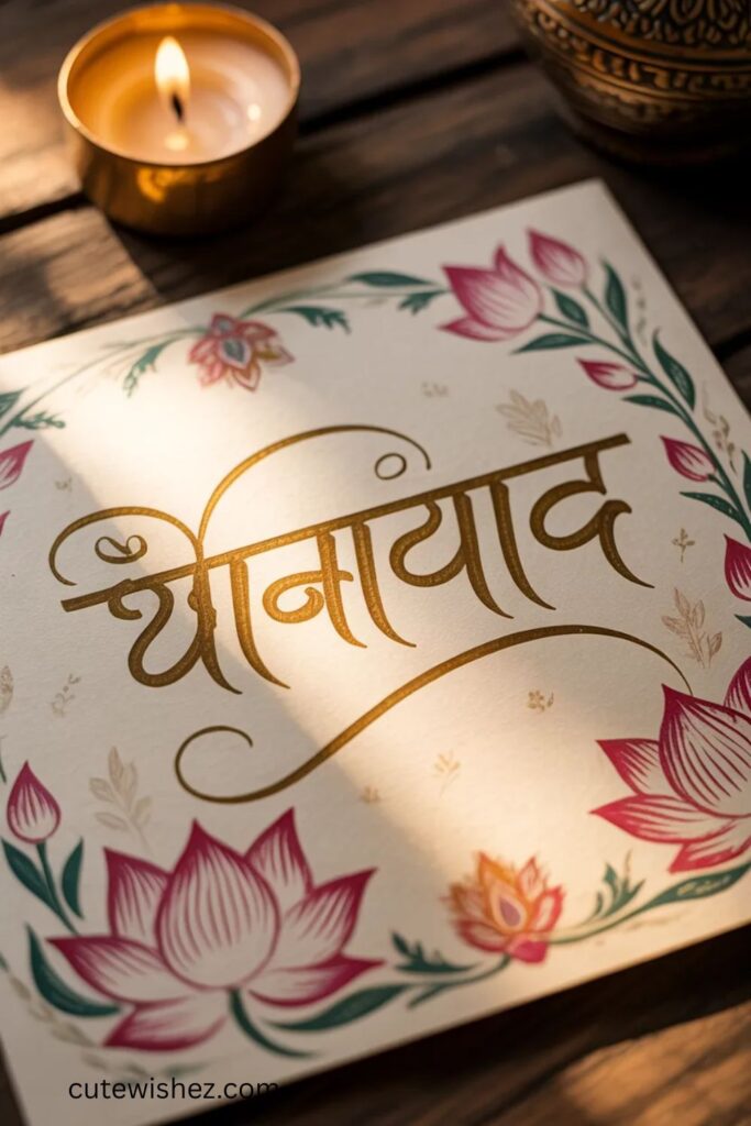 कृतज्ञता व्यक्त करणारे धन्यवाद संदेश